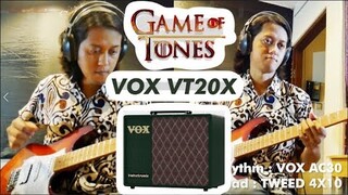 Ibanez AZ Series, VOX VT20X, Lewitt LCT240PRO, Focusrite Scarlett Demo