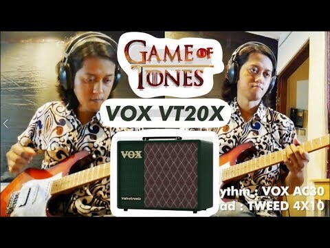 Ibanez AZ Series, VOX VT20X, Lewitt LCT240PRO, Focusrite Scarlett Demo