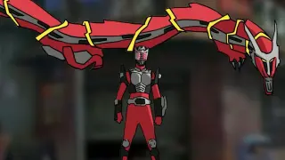 [Hand-drawn animation] Kamen Rider Ryuki finally comes