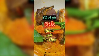 Cà ri gà 50k quán gỏi Ty Thy