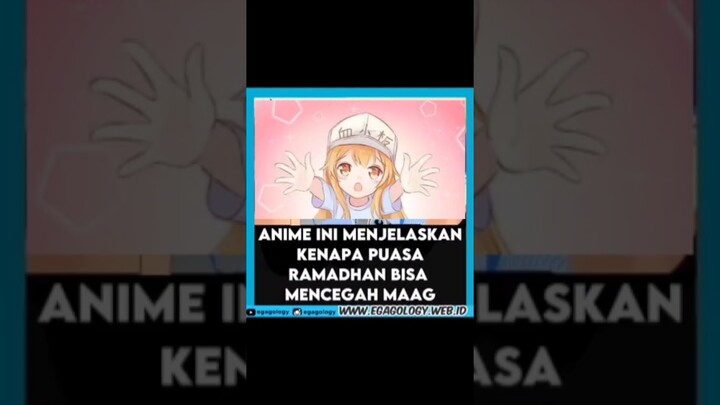 Tahukah kamu, anime ini menjelaskan puasa bisa meringankan gejala maag