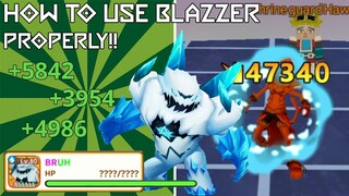 HOW TO USE BLAZZER THE RIGHT WAY!!! || BLOCKMAN GO TRAINERS ARENA