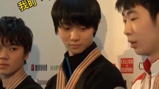 Yuzuru Hanyu & Jin Boyang: Adegan Lucu