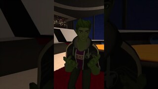 Beast boy and Raven in a nutshell