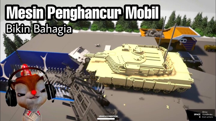 Teardown Indonesia Lucu Mod Mesin Penghancur Mobil || Game Menghancurkan Mobil Paling Seru Terbaru