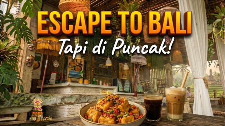 PUNCAK serasa di Ubud Bali! 🌴Hidden Gem Cafe Tropical Deck Bogor