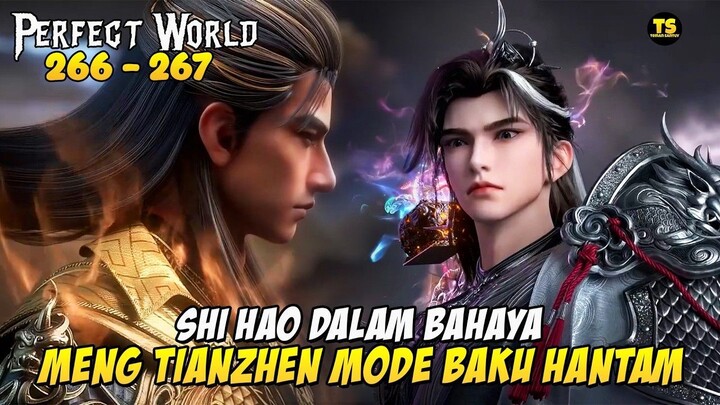 SHI HAO DALAM BAHAYA MENG TIANZHEN MODE DEWA -- PERFECT WORLD EP266 - 267