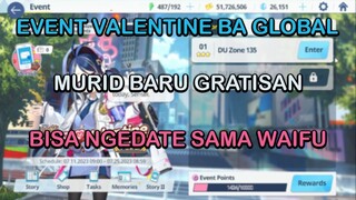 Event Valentine Arsip Biru Server Global - Blue Archive Indonesia