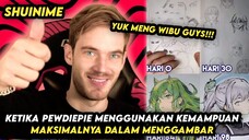 PEWDIEPIE UDAH COCOK MENJADI MANGAKA!??