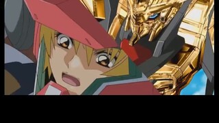 Check out the golden machines in Gundam