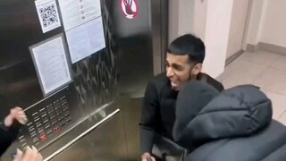 The child was so frightened that his eyes became clear.