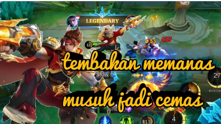 claude meriang musuh melayang