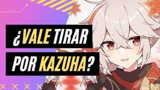 ¿Vale la pena tirar por KAZUHA?  "BUILD"