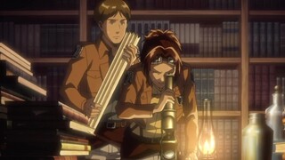 Hanji & Moblit "I will always be by your side until the last moment."