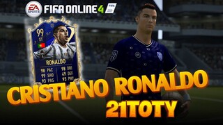 FIFA ONLINE 4 - TRẢI NGHIỆM VÀ ĐÁNH GIÁ C.RONALDO 21TY CỦA CAO THỦ HÀN QUỐC