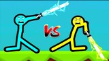 Supreme duelist stickman Laser Sword Battle