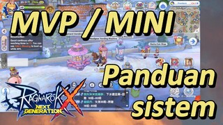 [Ragnarok X: Next Generation] Panduan sistem MVP / MINI