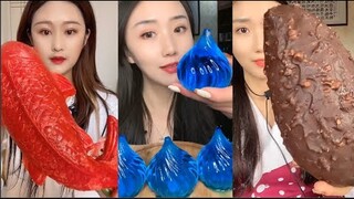[ASMR] THÁNH ĂN ĐÁ| Ăn Đá lạnh, chocola đông lạnh đa màu sắc| Ice Eating MUKBANG SATİSFYİNG#188