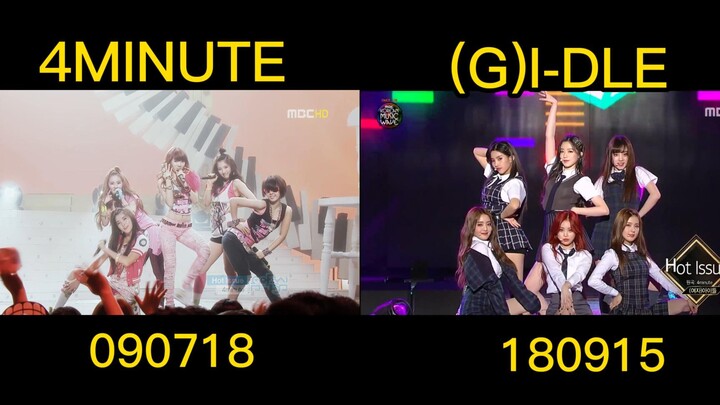 经典舞台cover之Hot Issue--（4MINUTE&(G)I-DLE）