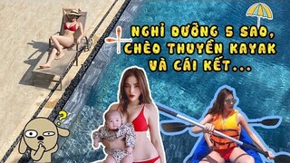 Ky Duyen daily | VLOG 10: Part 2 NGHỈ DƯỠNG 5 SAO, CHÈO THUYỀN KAYAK VÀO NGÀY SÓNG LỚN VÀ CÁI KẾT...