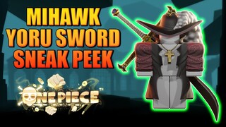 Mihawk Yoru Sword Sneaks and New Raid? A One Piece Game