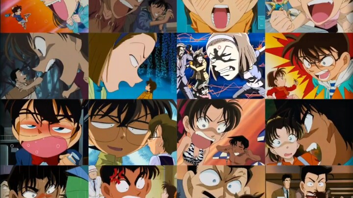 Ming Keli's big head expression, the childhood of the young detective team