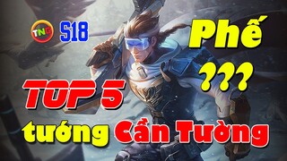 Liên quân Top 5 Tướng Phế khi không có Địa Hình ? ( Đúng hay Sai ) Mùa 18 TNG Cúp Vinh Quang