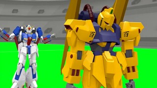 Z Gundam Soccer Cup AEUG vs. Titans Second Half [Gundam Sand Sculpture Animation] (Personal Subtitle