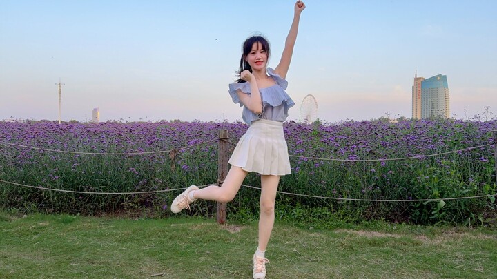 Because there were no passersby, I went all out and danced like crazy ૮  ´͈ ᗜ `͈ ა ❤️ Protagonist Gi