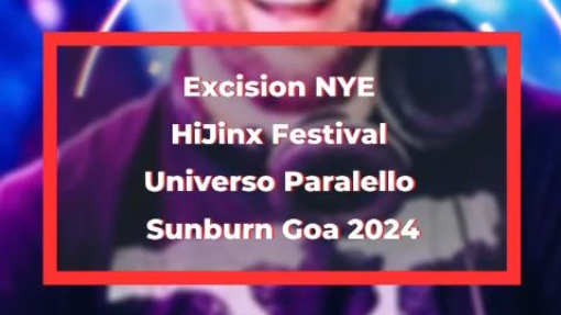 新年切除 |HiJinx 音樂節 |Universo Paralello |曬傷果阿 2024