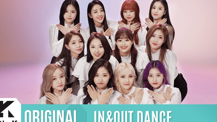 【طريقة جديدة في الرقص】 فيديو رقص لفرقة فتيات الشهر/LOONA - فراشة داخل وخارج