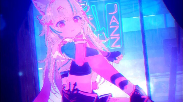 Cats and Neon Street