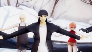 【MMD】Nobody/Haibara Ai/Akai Shuuichi/Bourbon/Gin/Berumotto/Miyano Shiho/Conan