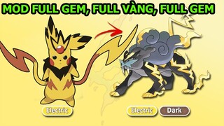 Quay Pokemon Huyền Thoại Xịn Raikou Cực Khỏe - Pocket Incoming Mod 500K Gem - Thành EJ