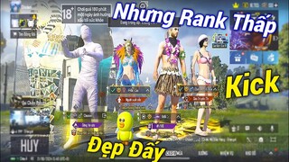 PUBG Mobile | Bị KICK Chê Rank Thấp - Gặp Phải Thánh Knock Vừa Cân Squad Vừa Cứu.. 😆