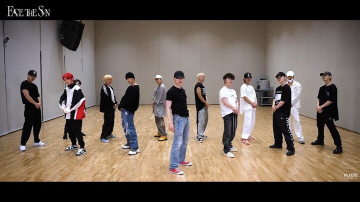 SEVENTEEN HOT ruang latihan fokus