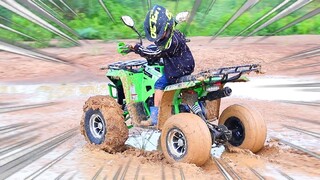 ทิกเกอร์โชว์ l ซิ่งATVลุยโคลน ช่วยด้วย...รถติดหล่ม!!! ATV wading, mud, wading aid ... Car stuck