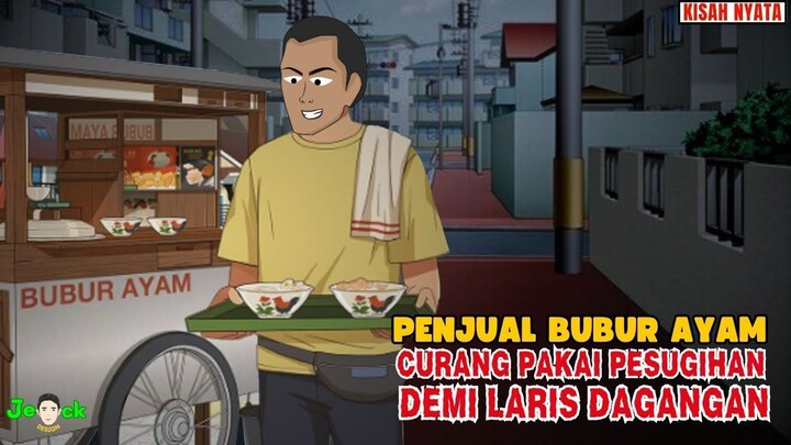 TUKANG BUBUR AYAM CURANG GUNAKAN PESUGIHAN DEMI LARIS DAGANGAN  SINETRON AZA
