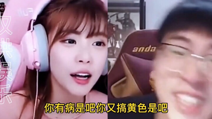 Chu Thục Di và Hầu Ca livestream kết hợp làm parody, Hầu Ca chỉ một chiêu đã khiến chị Chu “vỡ trận”