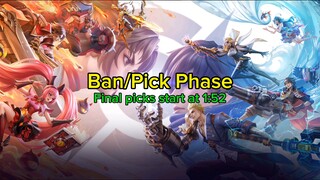🎵 Honor of Kings Ban/Pick (Draft Pick) Music | 王者荣耀选人音乐 | Nhạc chọn tướng Honor of Kings