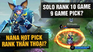 MLBB | NANA HOT PICK RANK THẦN THOẠI MÙA 25? BẤT TỬ NGAY CẢ LAG CŨNG KO HẠ ĐƯỢC?? | Tốp Mỡ