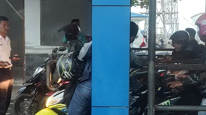 arus mudik yg luar biasa...