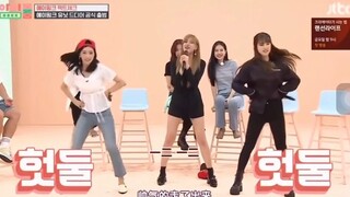 Apink综艺 蜜汁舞蹈真笑死 ，女疯子逐渐原形毕露