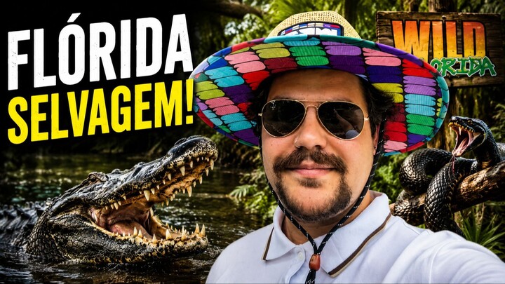 我真没想到会在 Wild Florida 看到这些！太野了！