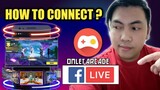 HOW TO CONNECT OMELET ARCADE  TO FACEBOOK LIVE