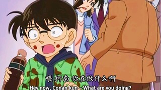 看过这么可爱的柯南吗？平常你们都看不到的那种可爱哟