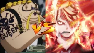 Sanji Vs Queen Full Fight Manga