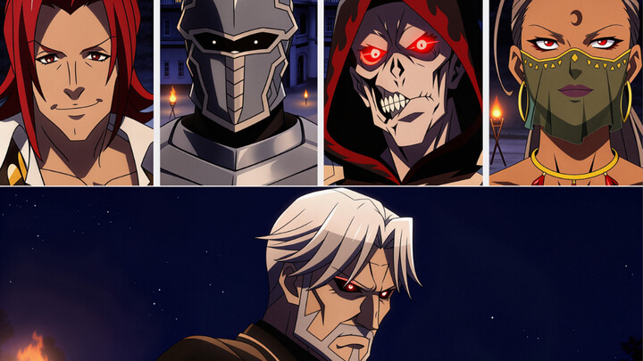 《OVERLORD》Anime được AI hoàn thiện · "Sebas vs. Lục Bích"