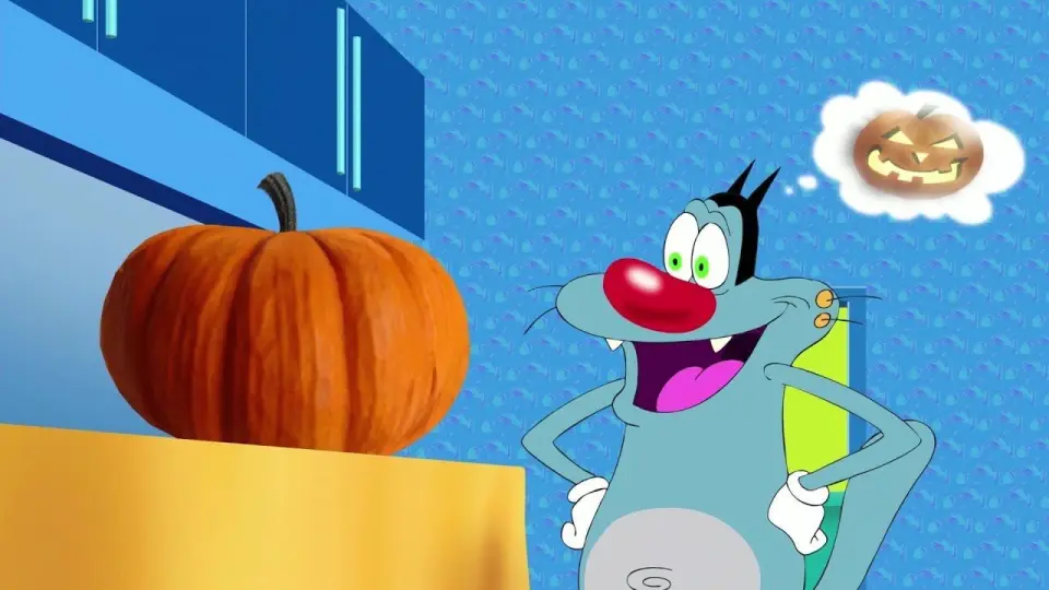 Oggy and the Cockroaches HALLOWEEN (S04E51) CARTOON - New Episodes in HD -  Bilibili