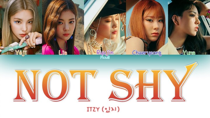 ITZY (있지) – 'NOT SHY' | Tradução (Color Coded Lyrics Han/Rom/PT-BR) By: Muwill